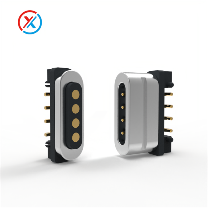 Right Angle Pogo Pin Connector 4 Pin suppliers